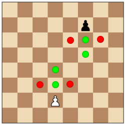 Image depicting pawn moves